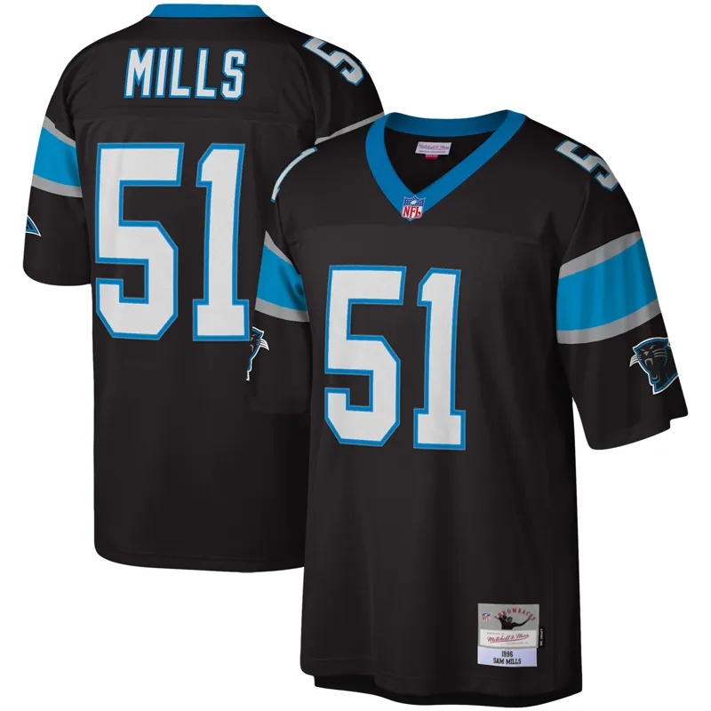 Carolina Panthers Jersey Robert Rochell Black Team Game Jersey - Image 4