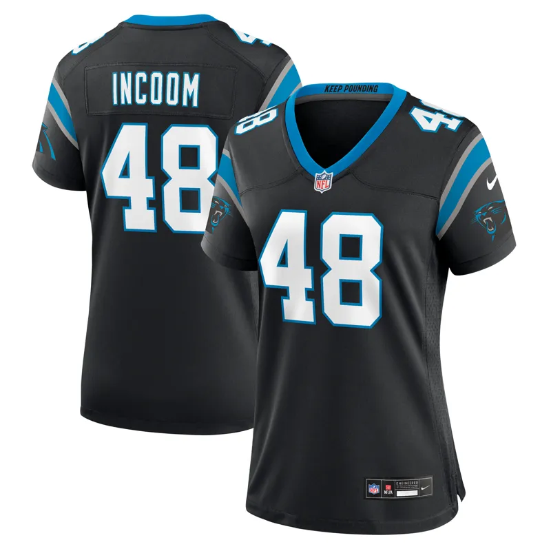 Carolina Panthers Jersey Tetairoa Mcmillan Black Team Game Jersey - Image 4