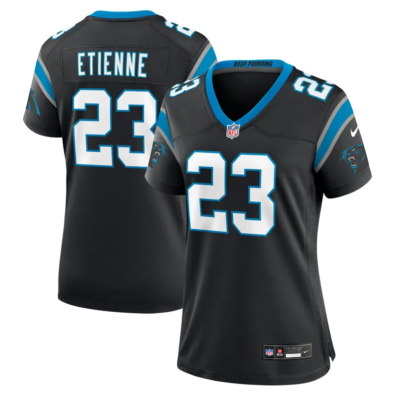 Carolina Panthers Jersey Tommy Tremble Black Team Game Jersey - Image 4