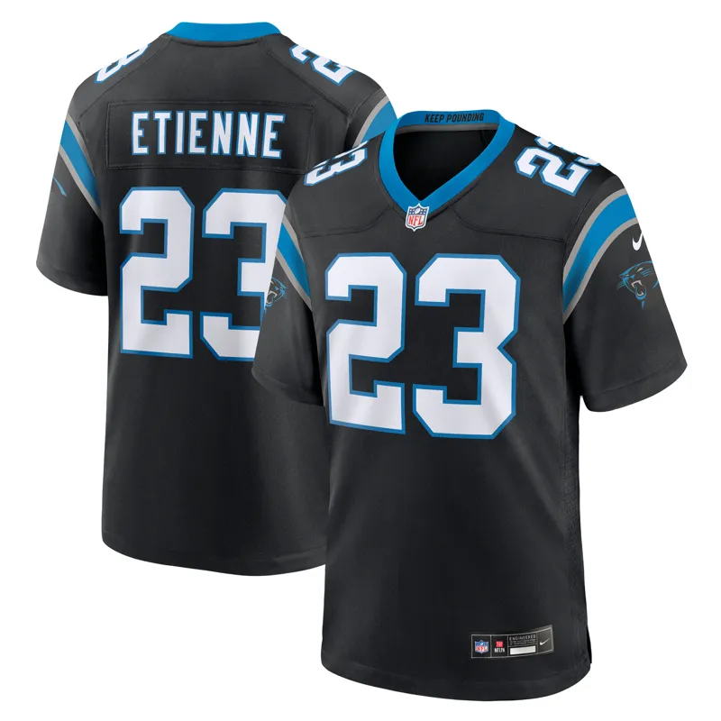 Carolina Panthers Jersey Tommy Tremble Black Team Game Jersey - Image 5