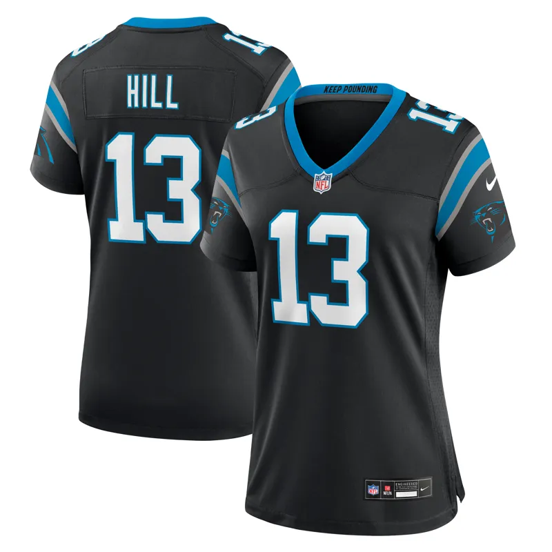Carolina Panthers Jersey Troy Hill Black Team Game Jersey