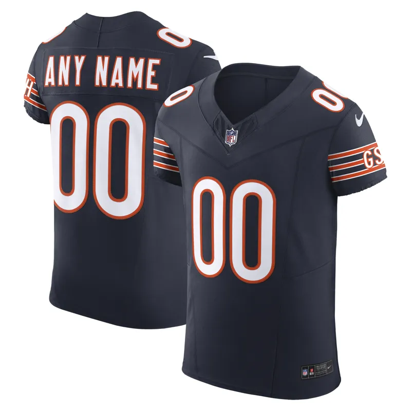 Chicago Bears Jersey Montez Sweat Navy Game Jersey - Image 4