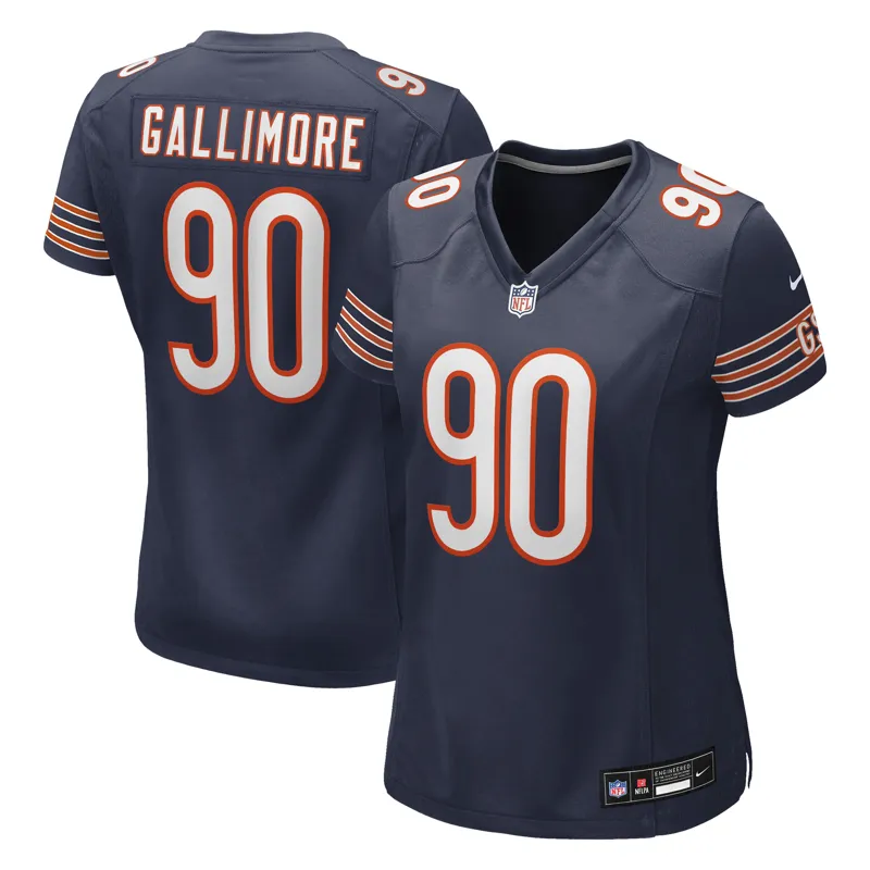 Chicago Bears Jersey Montez Sweat Navy Game Jersey - Image 5