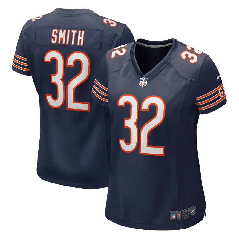 Chicago Bears Jersey Terell Smith Navy Game Jersey