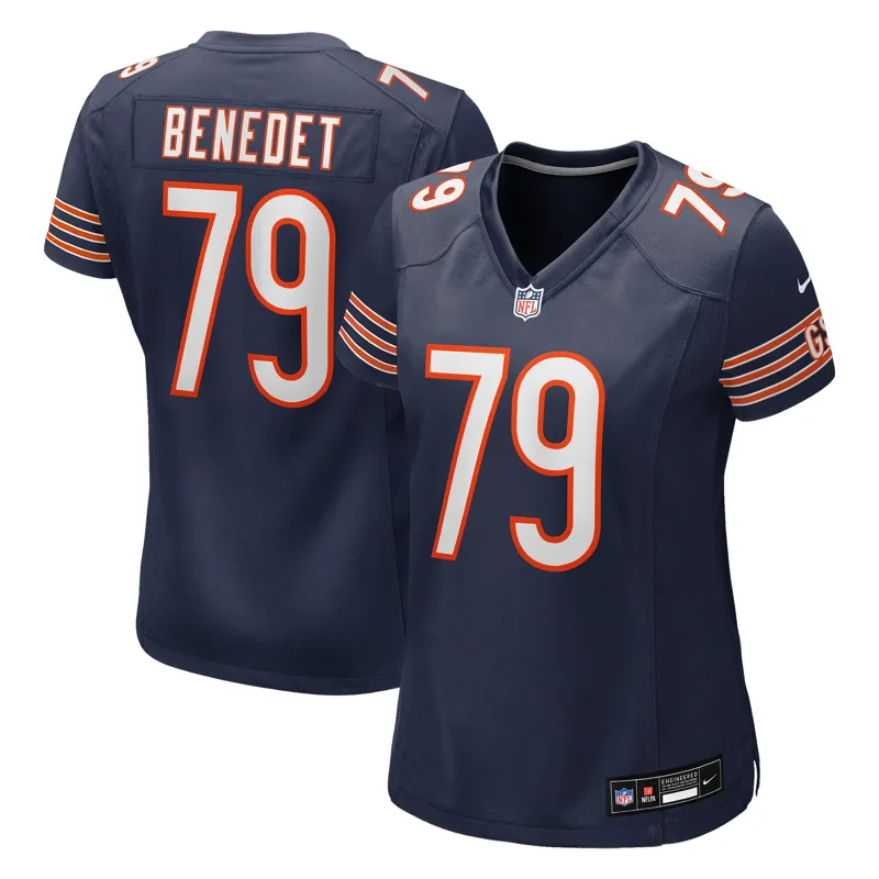 Chicago Bears Jersey Terell Smith Navy Game Jersey - Image 2