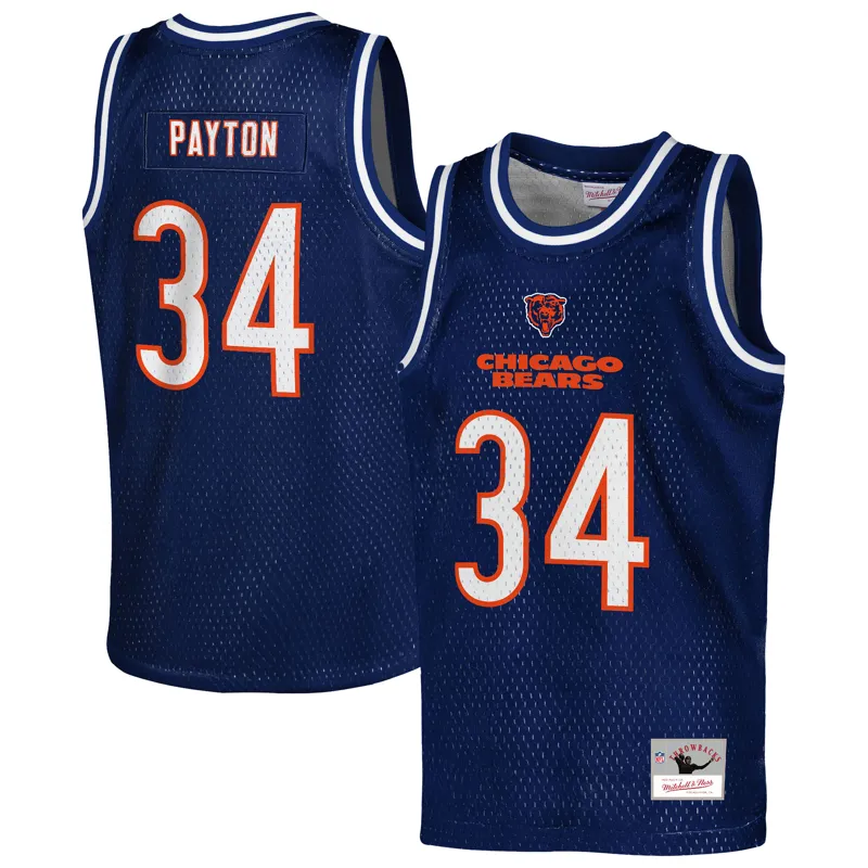 Chicago Bears Jersey Walter Payton Navy Legacy Jersey - Image 2