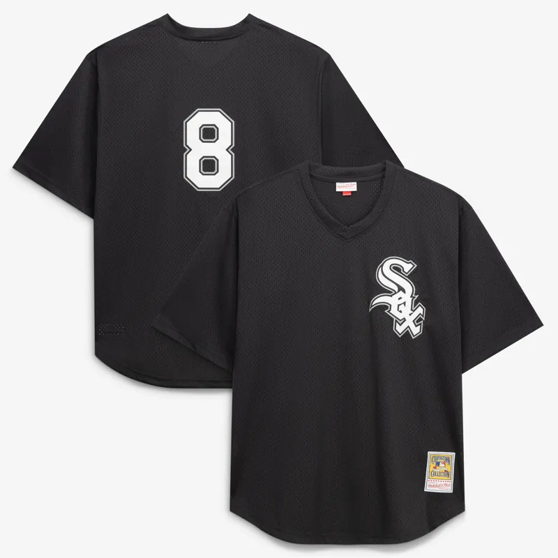 Chicago White Sox Jersey Bo Jackson Black Batting Practice Jersey - Image 3