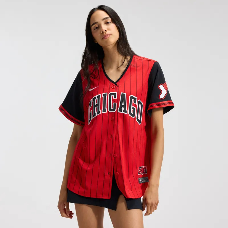 Chicago White Sox Jersey Red Black 2025 City Connect Limited Jersey