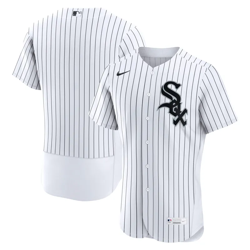Chicago White Sox Jersey White Home Elite Jersey - Image 2