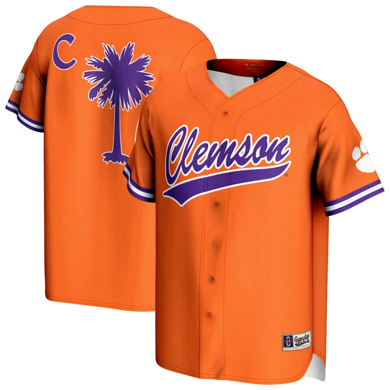 Clemson Tigers Jersey Gameday Greats Orange #1 Lightweight Jersey - Image 3