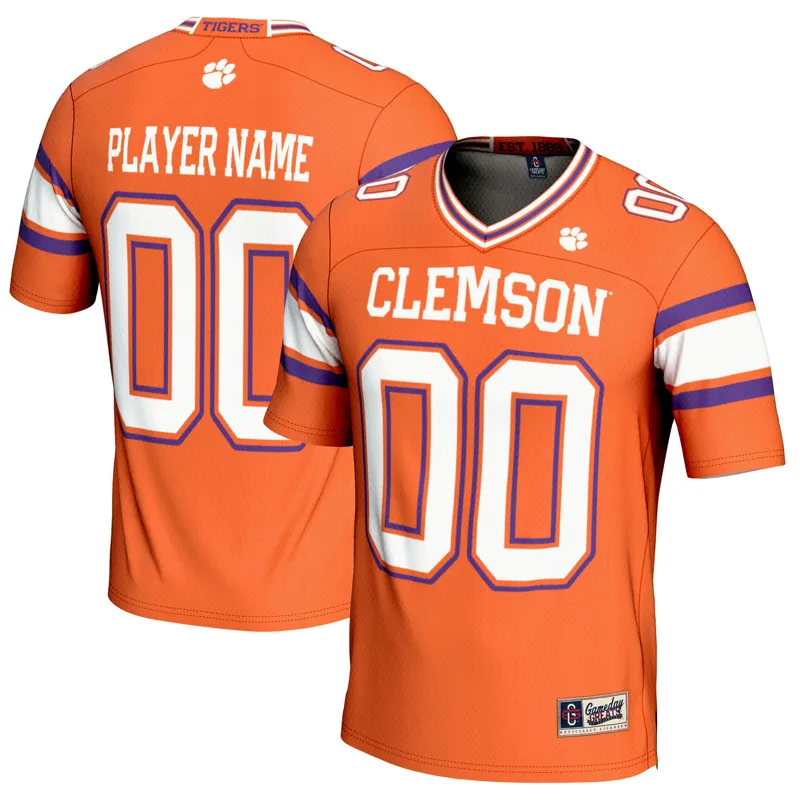 Clemson Tigers Jersey Gameday Greats Orange Pick A Player Jersey