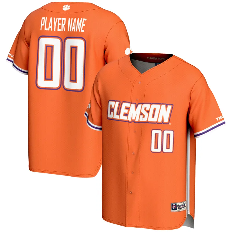 Clemson Tigers Jersey Gameday Greats Orange Pick A Player Lightweight Jersey