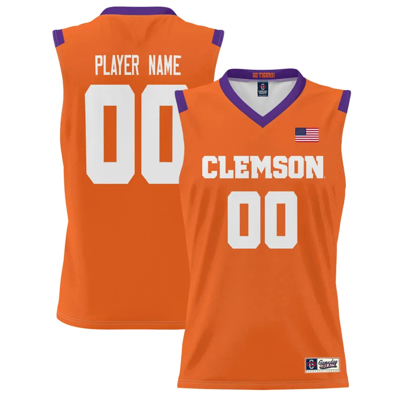 Clemson Tigers Jersey Gameday Greats Orange Pick A Player Lightweight Jersey