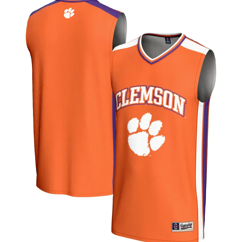Clemson Tigers Jersey Gameday Greats Orange Spirit Jersey - Image 3