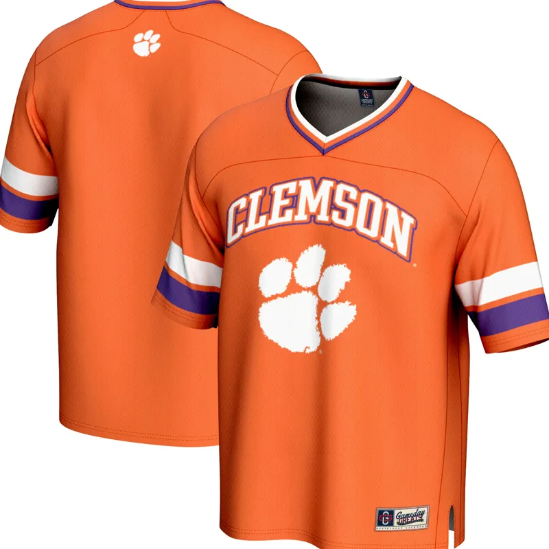Clemson Tigers Jersey Gameday Greats Orange Spirit Jersey - Image 2