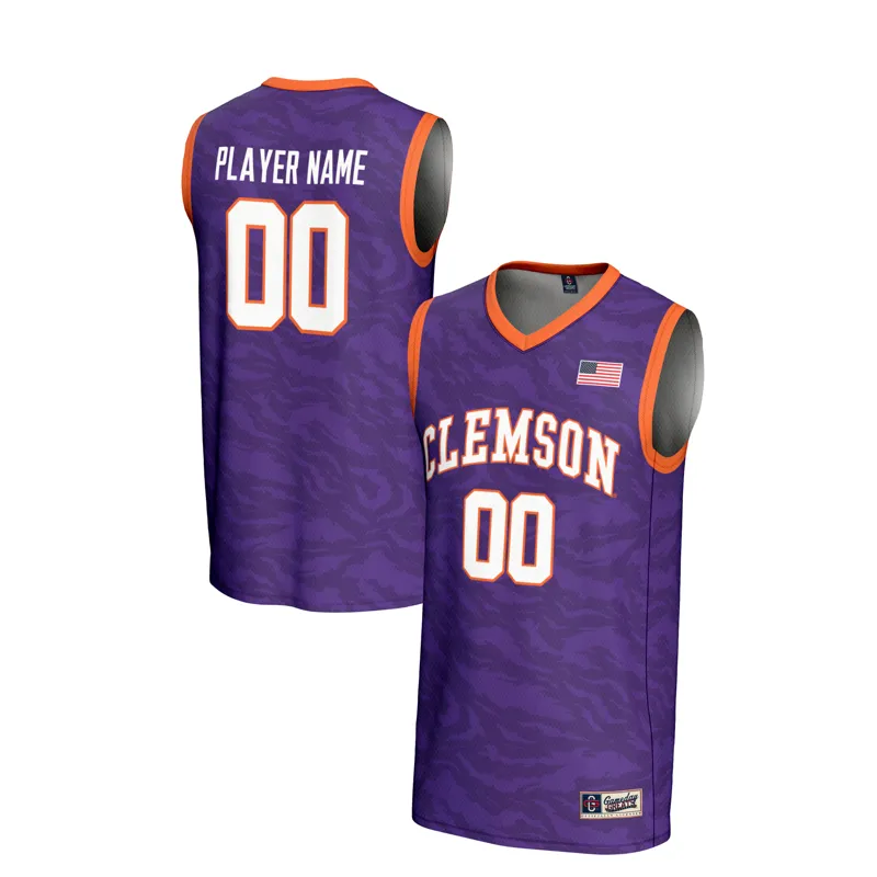 Clemson Tigers Jersey Gameday Greats Purple Pick A Player Lightweight Jersey
