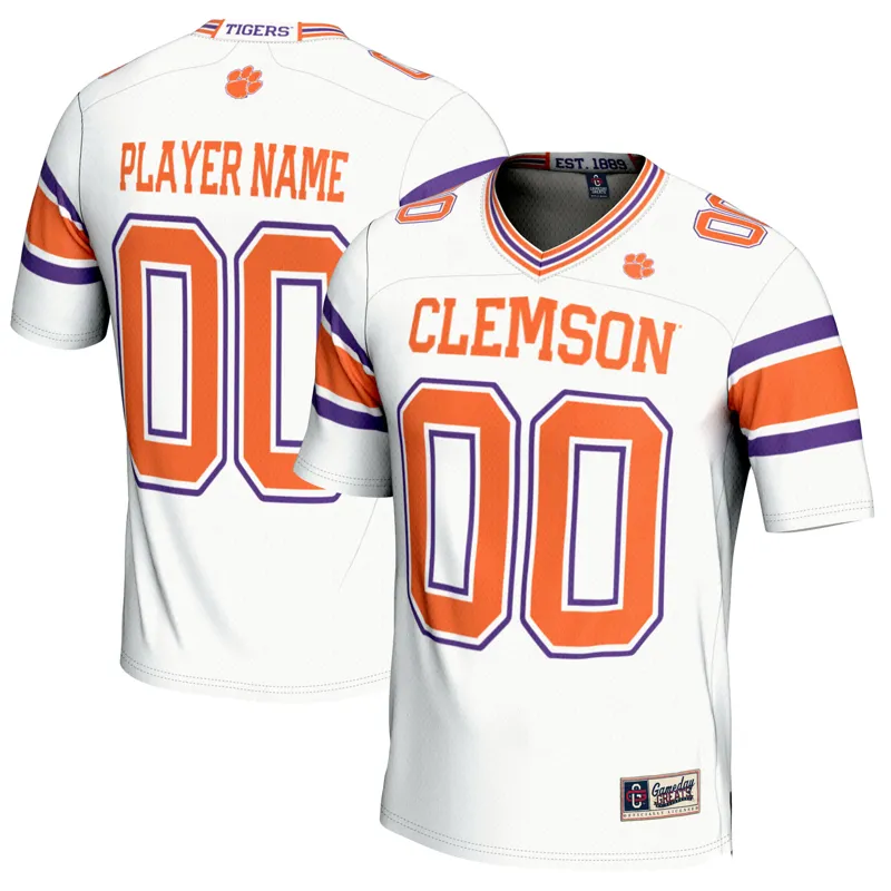 Clemson Tigers Jersey Gameday Greats White Pick A Player Jersey