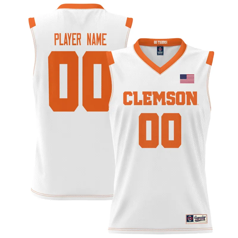 Clemson Tigers Jersey Gameday Greats White Pick A Player Jersey - Image 5