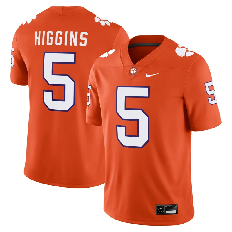 Clemson Tigers Jersey Purple Jersey - Image 4