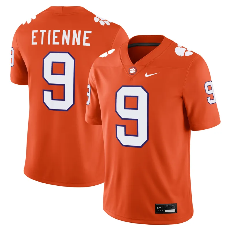 Clemson Tigers Jersey Purple Jersey - Image 5