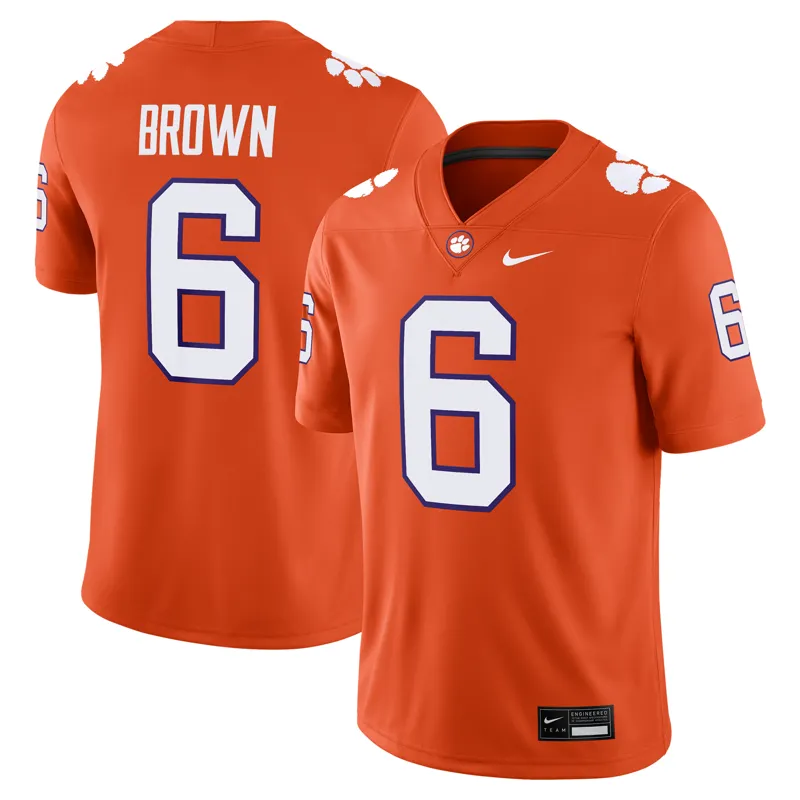 Clemson Tigers Jersey Trevor Lawrence Orange Alumni Game Jersey - Image 2