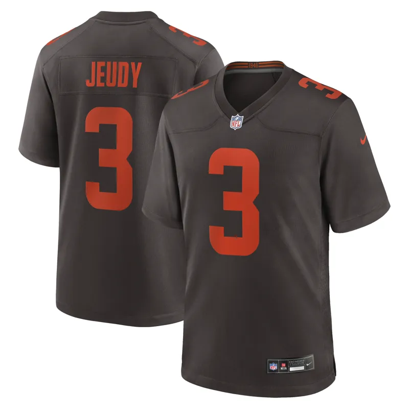Cleveland Browns Jersey Jeremiah Owusu Koramoah Brown Game Player Jersey - Image 4