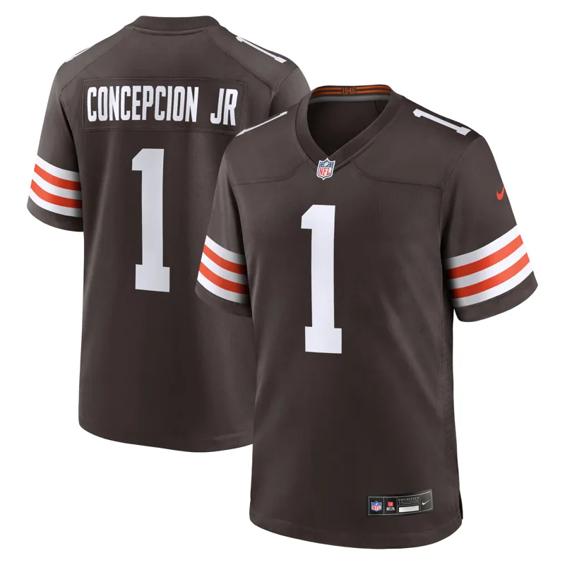 Cleveland Browns Jersey Joel Bitonio Brown Game Jersey - Image 4