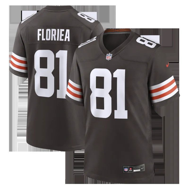 Cleveland Browns Jersey Joel Bitonio Brown Game Jersey - Image 5
