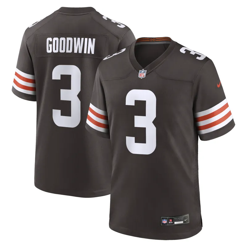 Cleveland Browns Jersey Luke Floriea Brown Team Game Jersey - Image 4