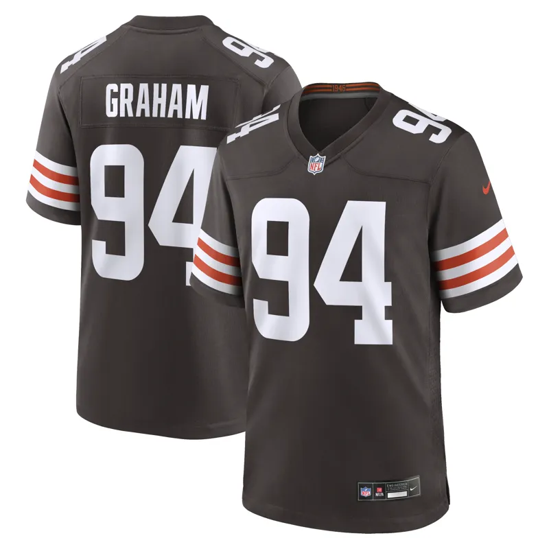 Cleveland Browns Jersey Luke Floriea Brown Team Game Jersey - Image 5