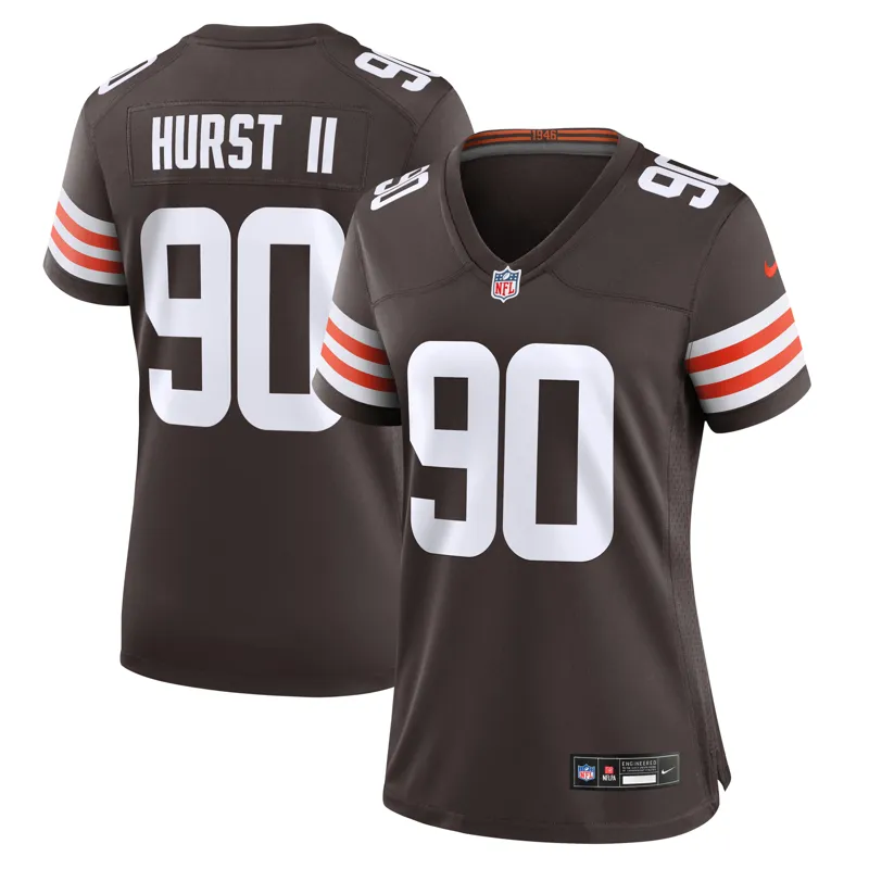 Cleveland Browns Jersey Maurice Hurst Ii Brown Game Jersey