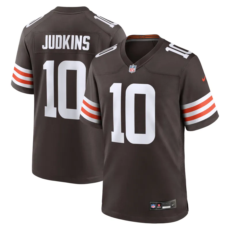 Cleveland Browns Jersey Pierre Strong Jr Brown Team Game Jersey - Image 4