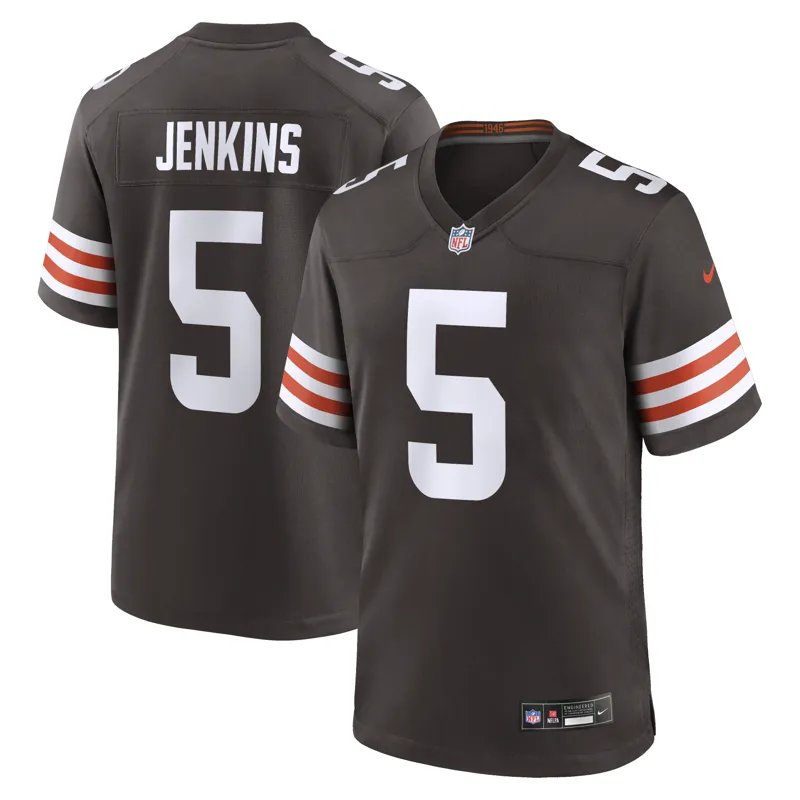Cleveland Browns Jersey Quinshon Judkins Brown Vapor Fuse Stitched Limited Jersey - Image 5