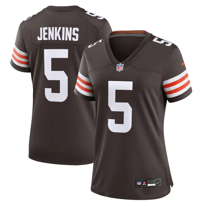 Cleveland Browns Jersey Quinshon Judkins Brown Vapor Fuse Stitched Limited Jersey - Image 4