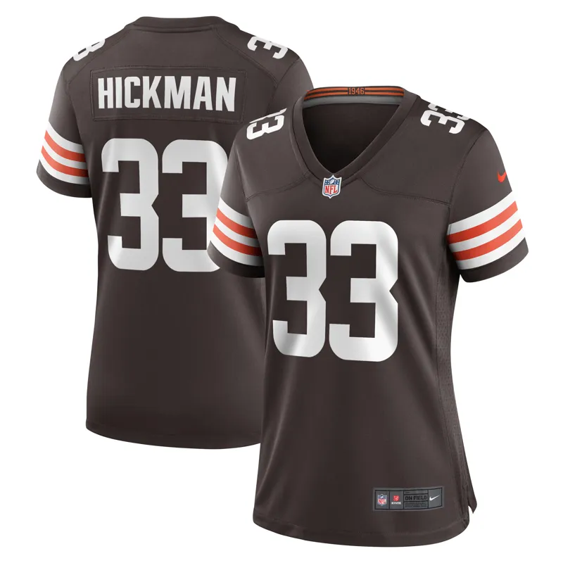 Cleveland Browns Jersey Ronnie Hickman Brown Team Game Jersey