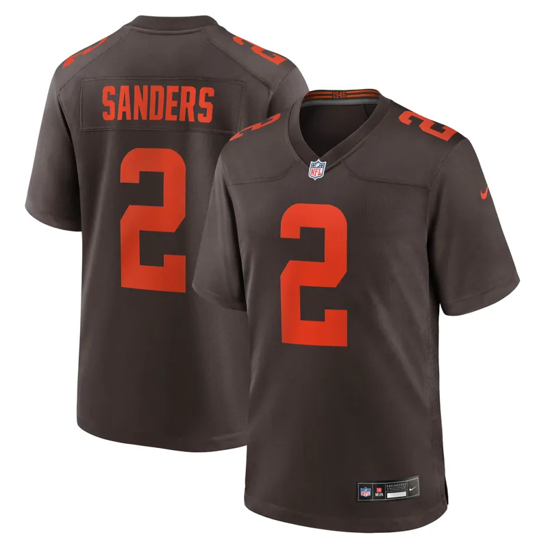 Cleveland Browns Jersey Ronnie Hickman Brown Team Game Jersey - Image 4