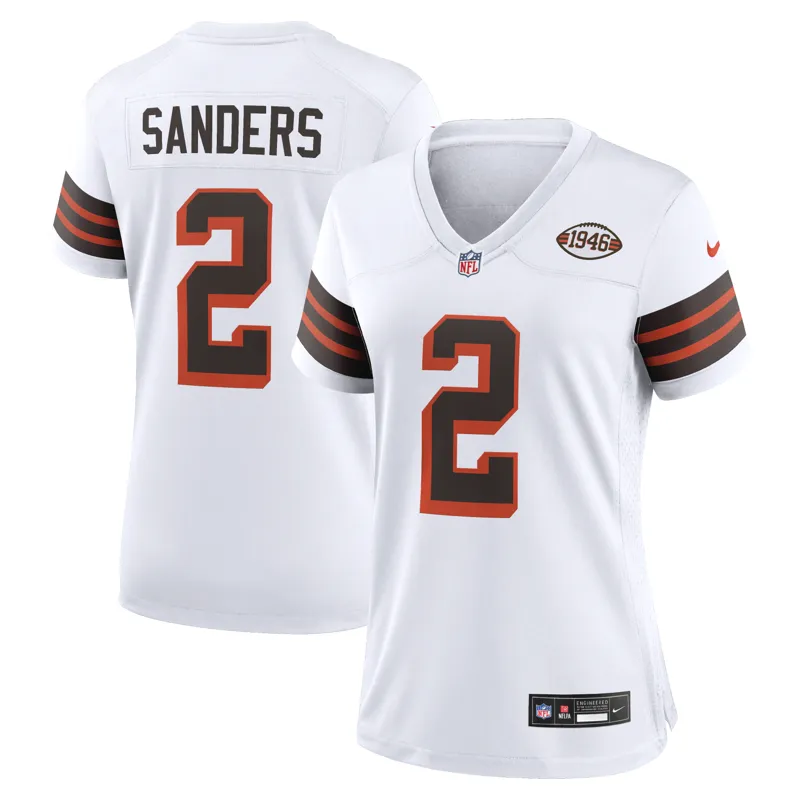 Cleveland Browns Jersey Shedeur Sanders Brown Game Jersey - Image 5