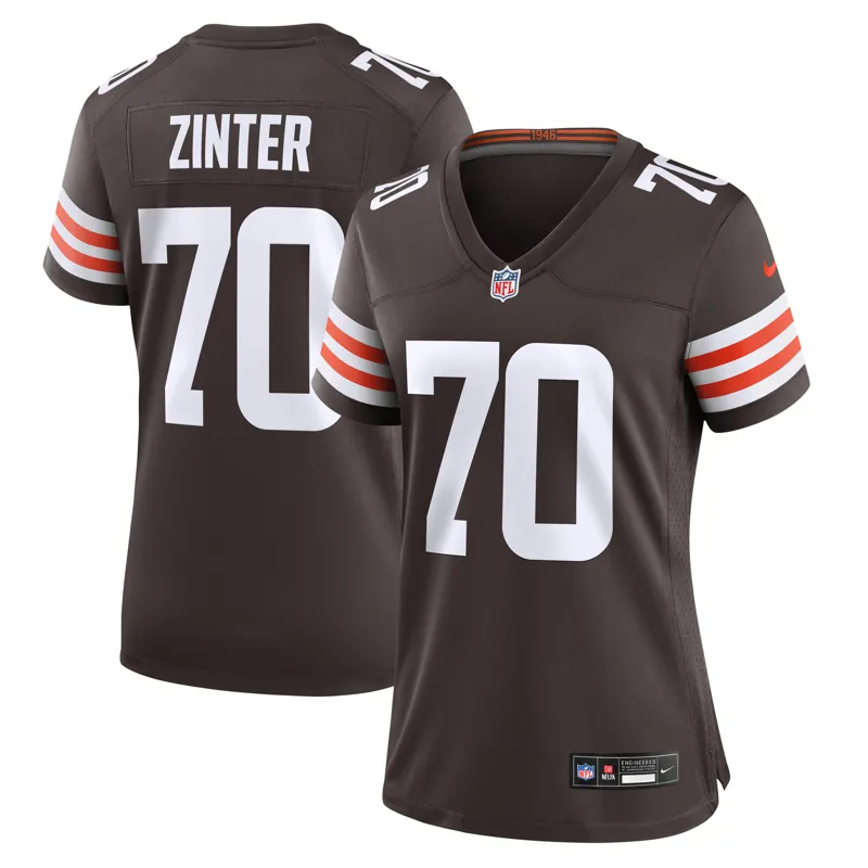 Cleveland Browns Jersey Tytus Howard Brown Team Game Jersey - Image 3