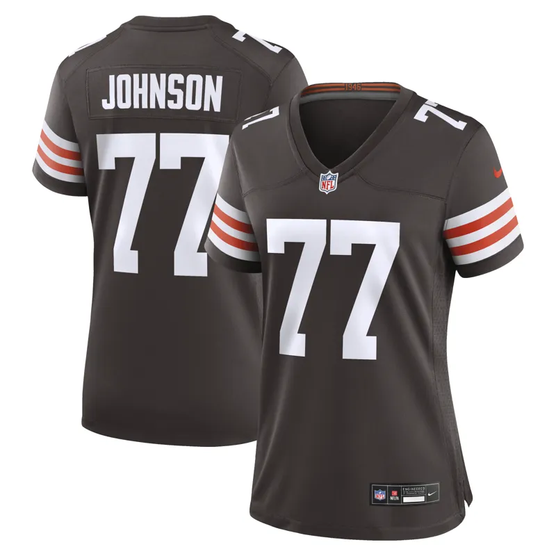 Cleveland Browns Jersey Tytus Howard Brown Team Game Jersey - Image 5