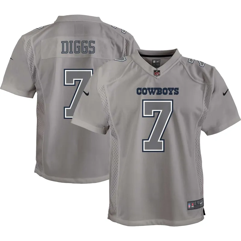 Dallas Cowboys Jersey Trevon Diggs Gray Atmosphere Game Jersey - Image 2