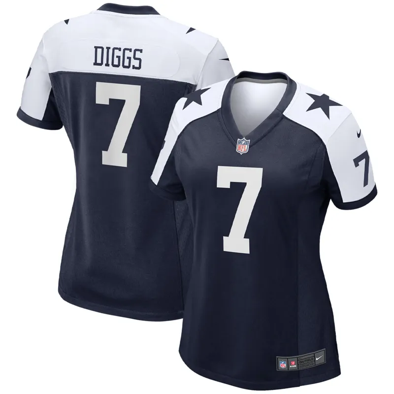 Dallas Cowboys Jersey Trevon Diggs Gray Atmosphere Game Jersey - Image 3