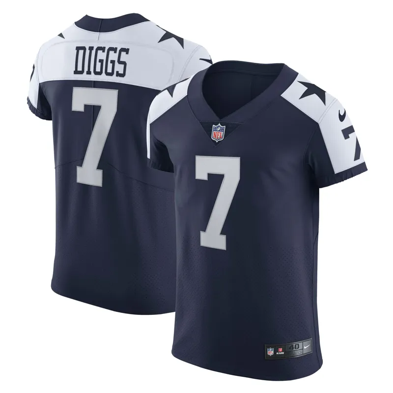 Dallas Cowboys Jersey Trevon Diggs Navy Alternate Vapor Elite Jersey