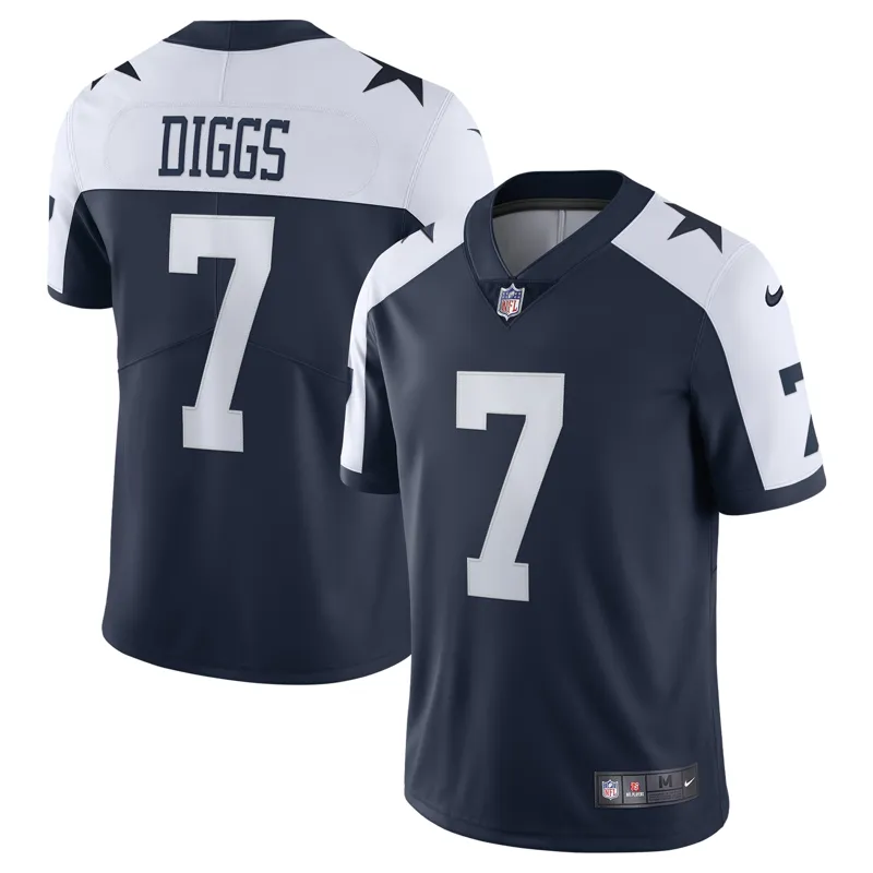 Dallas Cowboys Jersey Trevon Diggs Navy Alternate Vapor Elite Jersey - Image 2