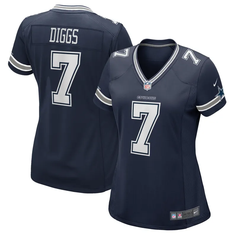 Dallas Cowboys Jersey Trevon Diggs Navy Alternate Vapor Elite Jersey - Image 3
