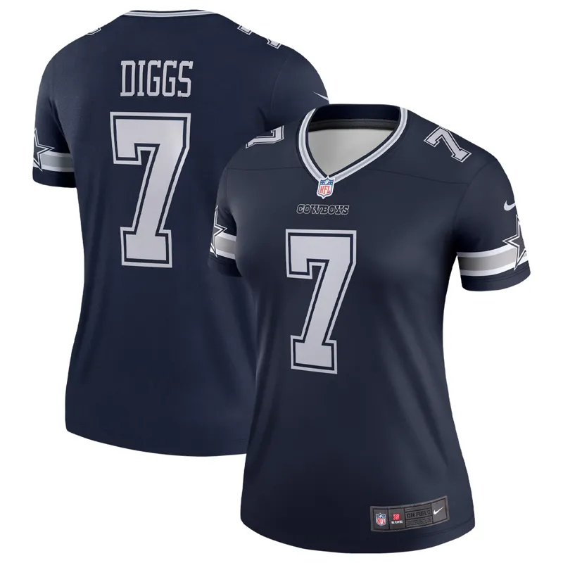 Dallas Cowboys Jersey Trevon Diggs Navy Legend Player Performance Top Jersey