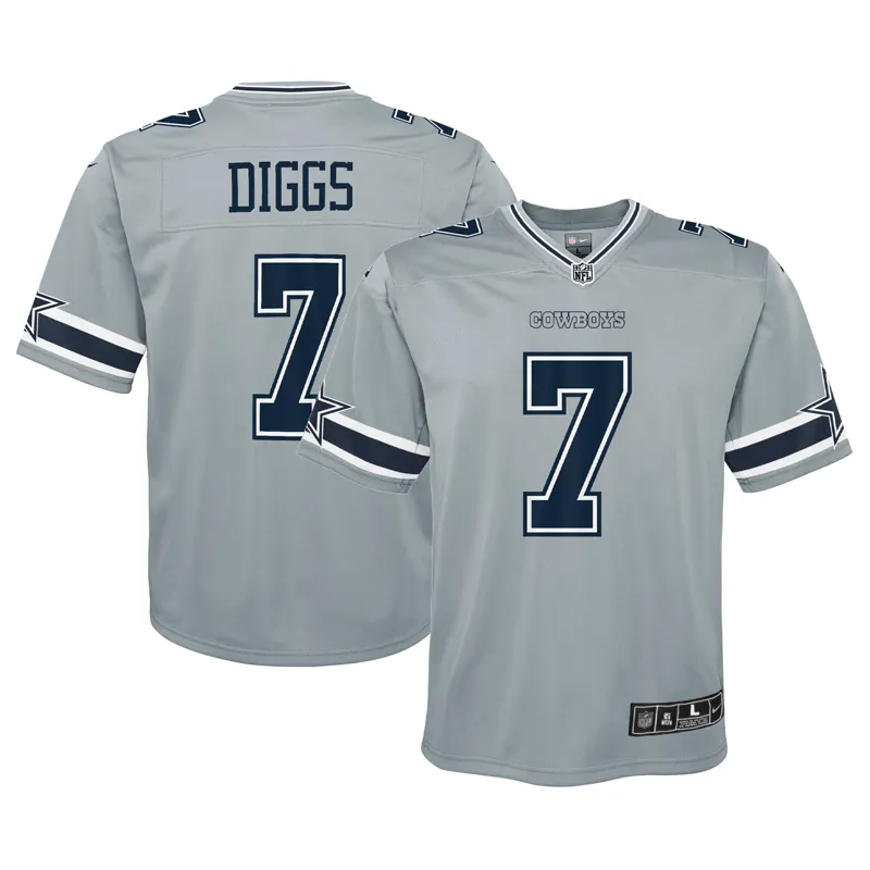 Dallas Cowboys Jersey Trevon Diggs Navy Legend Player Performance Top Jersey - Image 5
