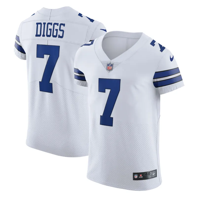 Dallas Cowboys Jersey Trevon Diggs White Vapor Elite Jersey