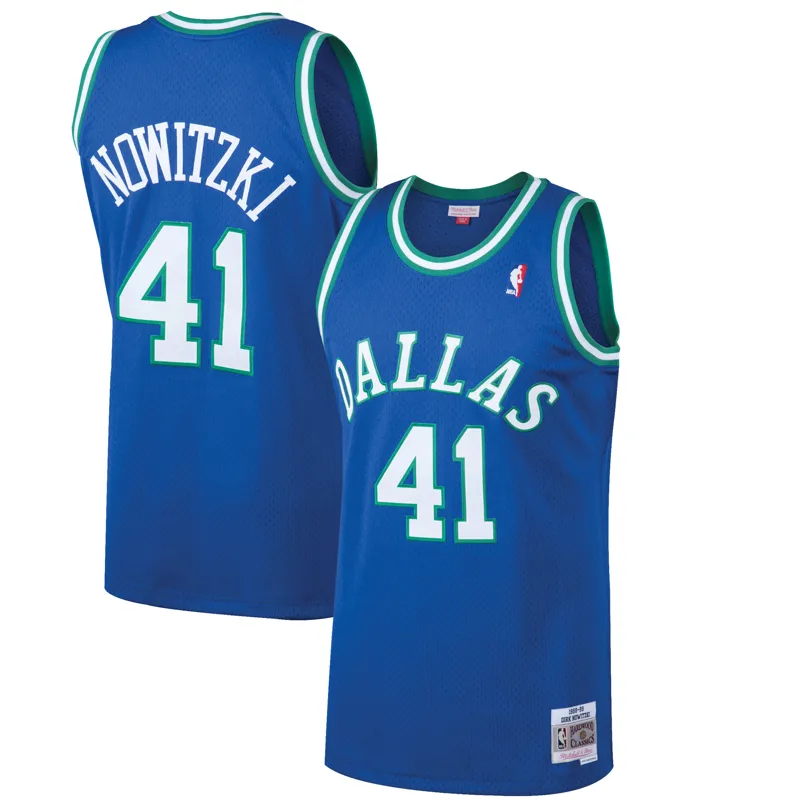 Dallas Mavericks Jersey Dangelo Russell Blue Fast Break Player Icon Jersey - Image 2