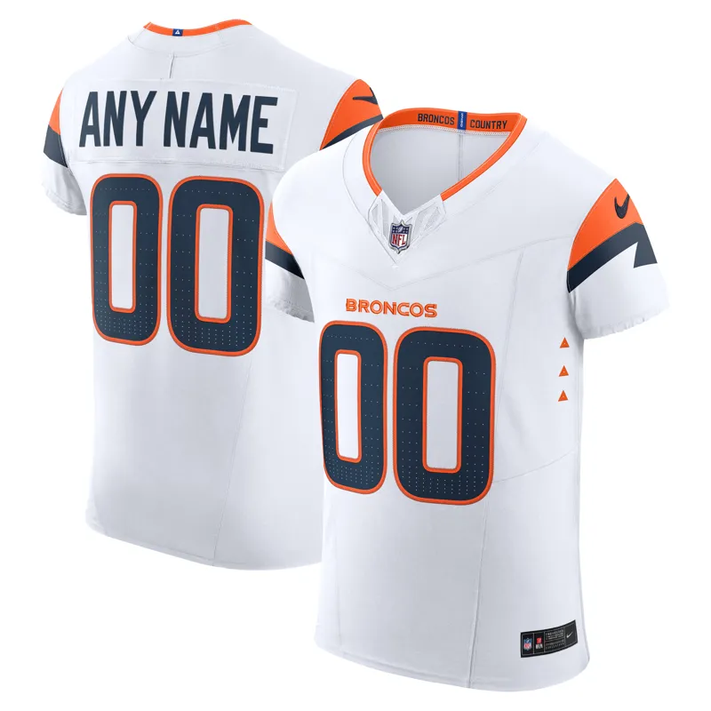 Denver Broncos Jersey White Custom Game Jersey - Image 2