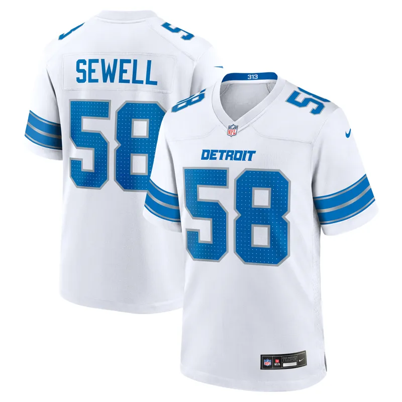 Detroit Lions Jersey Penei Sewell Blue Vapor Fuse Alternate Limited Jersey - Image 2